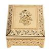Vintage Rose Trinket Box Zinc Alloy Decorative Box Jewelry Boxes Metal Jewelry Box  Holiday Present