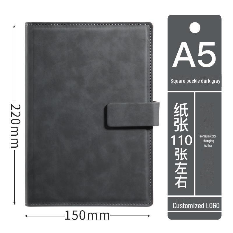 Customized A5 Thickened Notepad with Creative Buckle and Logo for Business