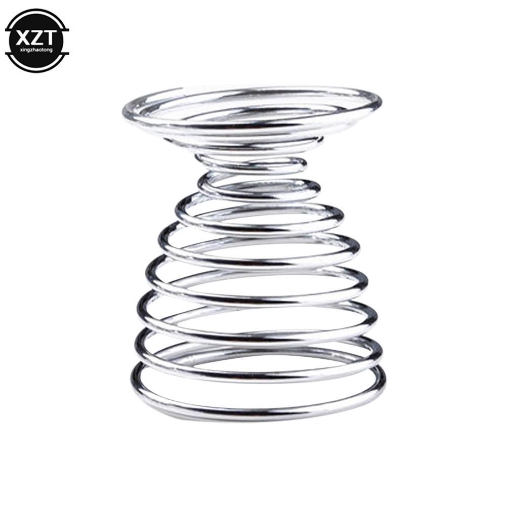 Creative 2PCS Egg Cup Boiled Eggs Holder Spiral Kitchen Breakfast Hard Boiled Spring Holder Egg Cup Cooking Tool