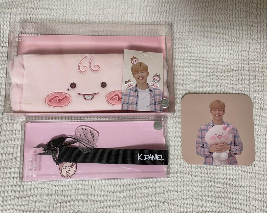 

[USED] Kang Daniel Apeach collaboration cafe goods