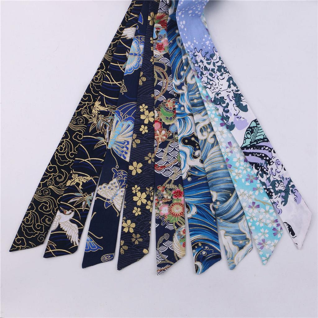 Chinese Hair Band Hanfu Clothing Headdress with Cloud Pattern Wide Headband with Chinese Crane Flower Pattern