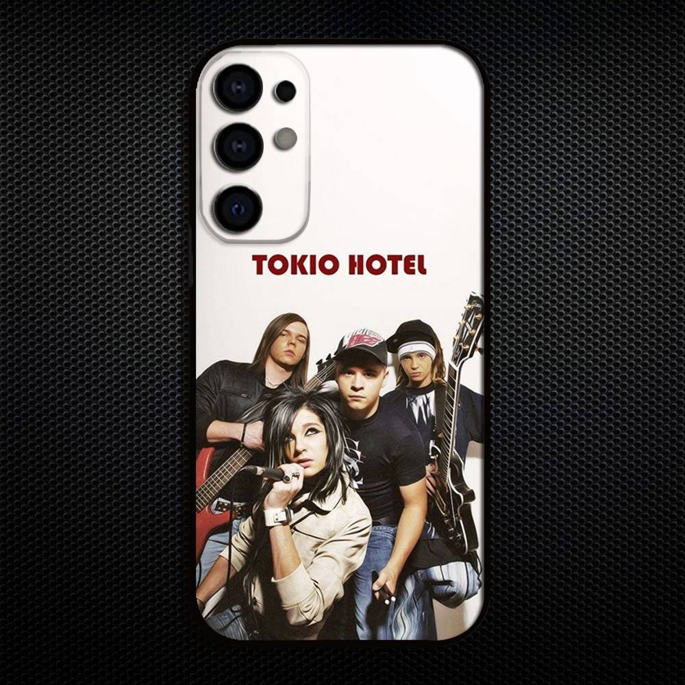 Tom Bill Kaulitz Tokio Hotel Etui na Telefon Dla Samsung S25,S24,S23,S22,S21,S20,Plus,Fe,Lite,Inne Czarne Pokrowiec
