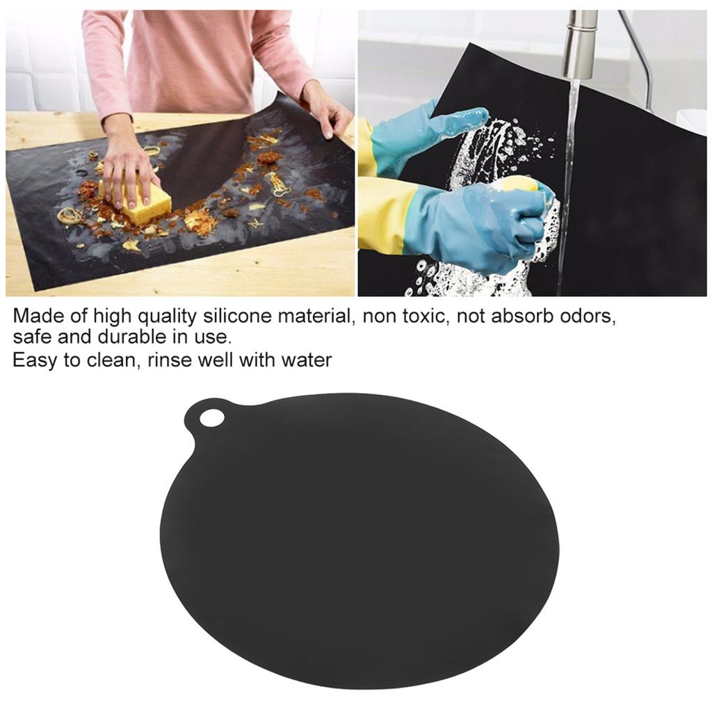 Induction Cooker Protector Anti Slip Silicone Insulation Mat Pads for Kitchen Cooking