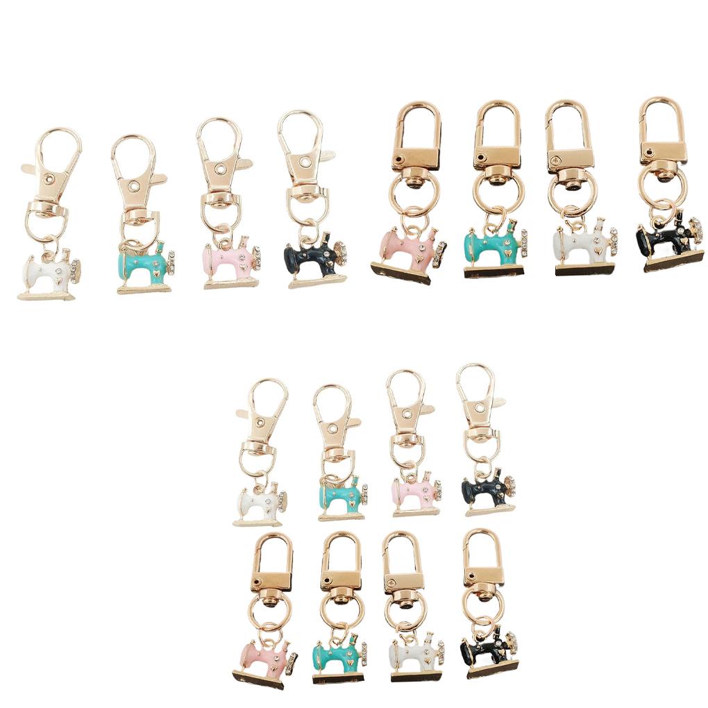 Sewing Style On Go Mini Sewing Machine Keychains For Fashionistas Mini Sewin Machines Charms Retro