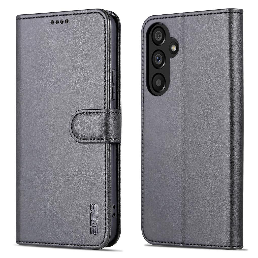 AZNS For Samsung Galaxy A34 5G Shockproof Phone Case Protective Magnetic Flip Leather Wallet Cover with Stand
