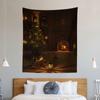 Christmas Tree Decoration Printed Pattern Tapestry Home Living Room Bedroom Wall Decoration Background Cloth Tapestry 230x180cm