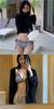 Korean Style Sexy Two-Piece Swimsuit for Women - Small Bust Bikini & Hot Springs Swimwear