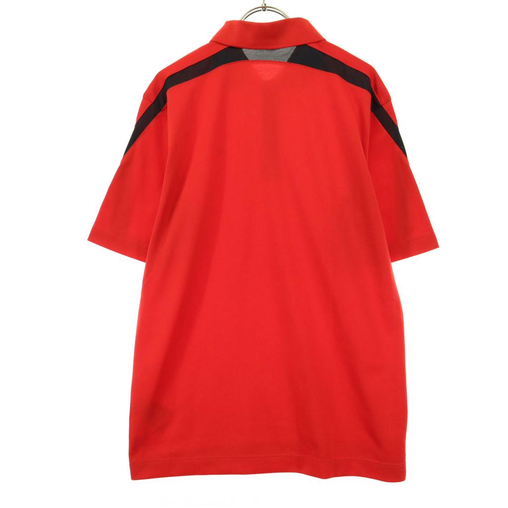 Beauty Products NIKE One Point Short Sleeve Polo Shirt M Red Sports Men's Used