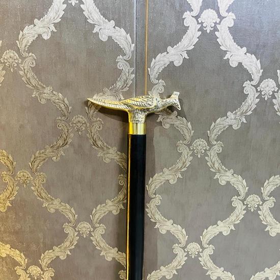 Bird Handle Walking Stick Rosewood Cane 93.98 Cm Fathers Mothers Grandfather Grandmother Wedding Anniversary Gift