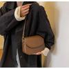 Popular Women Shoulder Bags New Style Crossbody Bag for Ladies College Shopper Phe Purse Simple Color Pouch