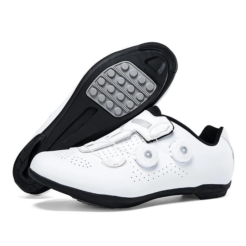 Men MTB Self-Locking Speed Racing Bike Shoes Bicycle Sneakers Spd Cycling Shoes Cleats Women Mountain Road Cycling Footwear
