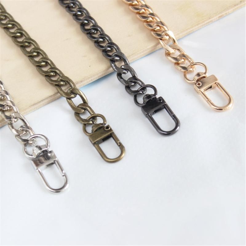 Catena Borsa Tracolla con Fibbie Moda Catena Piatta Tracolla a Tracolla Cinghie di Ricambio 40-120cm Accessori Borsa