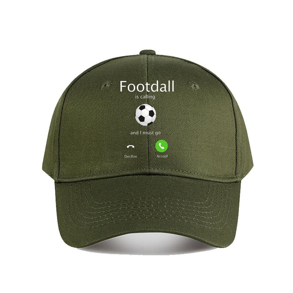 Football Calling Silicone Phone Case Baseball Cap Fashion Unisex Sunhat Womens Outdoor Sports