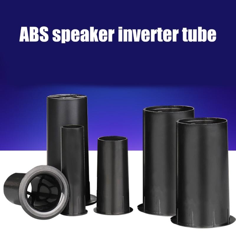 2PCS Speaker Port Tube Bass Vent Ventilation Connectors Quality Plastic Bass Tube for DIY Speaker Project Upgrades