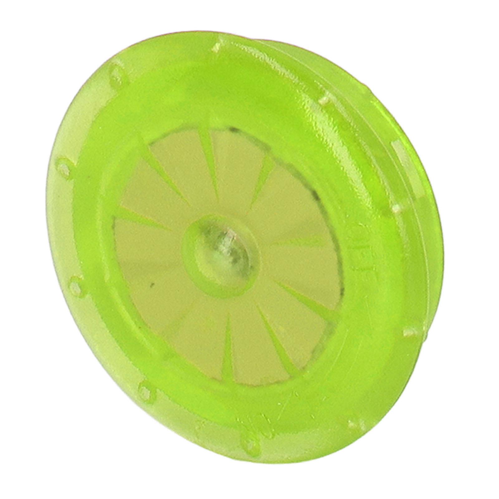 

6 шт. велосипедных колесных фонарей IP67 водонепроницаемый колесный фонарь со спицами, высокая видимость, встроенный декоративный светильник зелёный