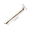 Gold Plated Business Simple Tie Pin Men Necktie Buckle Necktie Bar Clasp Metal Tie Clips Clasp Clip
