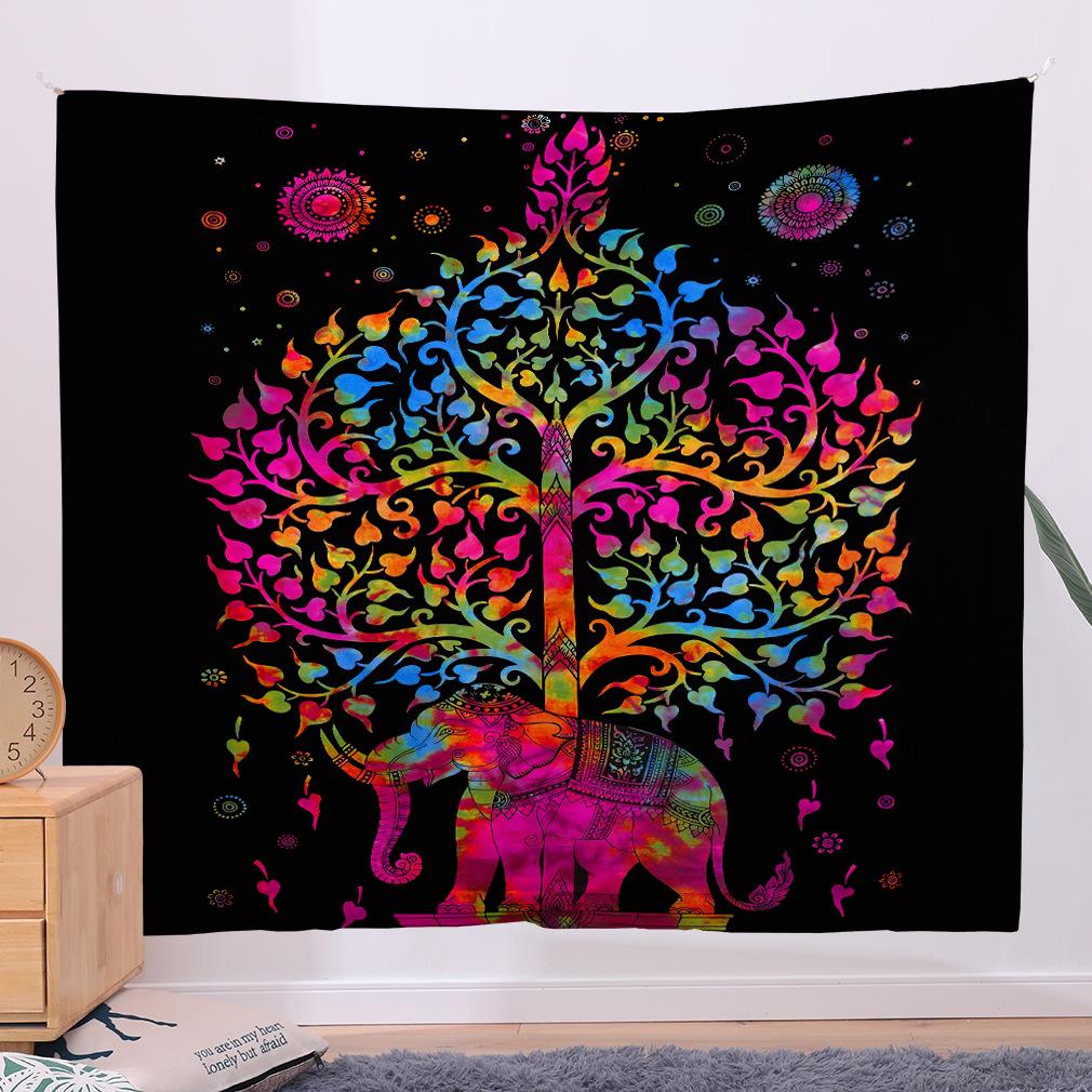 Tapestry; Colorful Art Background Cloth; Background Wall Decoration Cloth; Room Headboard Hanging Cloth; Bedroom Wall Cloth; Wall Hanging