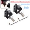 2PCS Car Hole 8mm LED Expansion Mounting Bracket Spotlight Holder Lamp Clamp