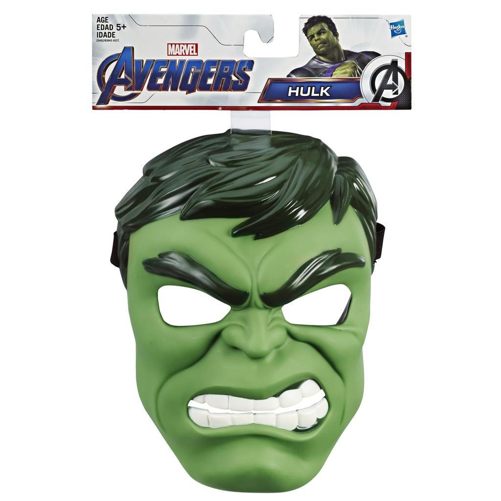 Marvel Hulk Heldenmaske Spielzeug Klassisches Design Inspiriert von Endgame Empfohlen ab 5 Jahren [Hasbro] Avengers