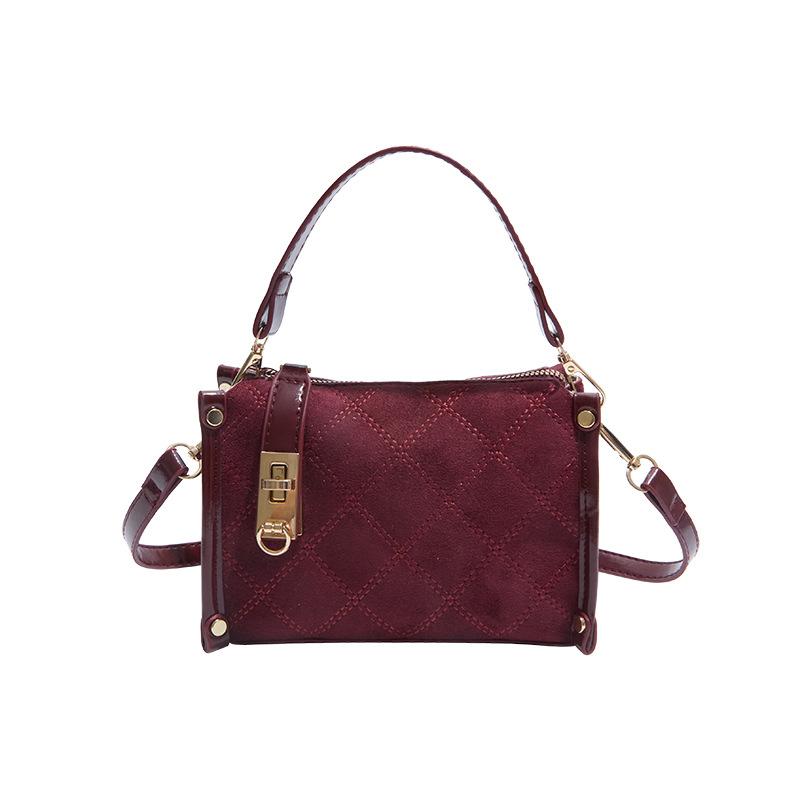 This year's popular small bag women's 2025 autumn new fashionable simple retro broadband shoulder messenger bag pillow bag