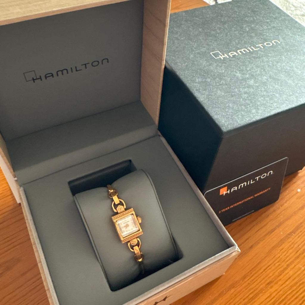 Used Brand new and unused HAMILTON watch with box