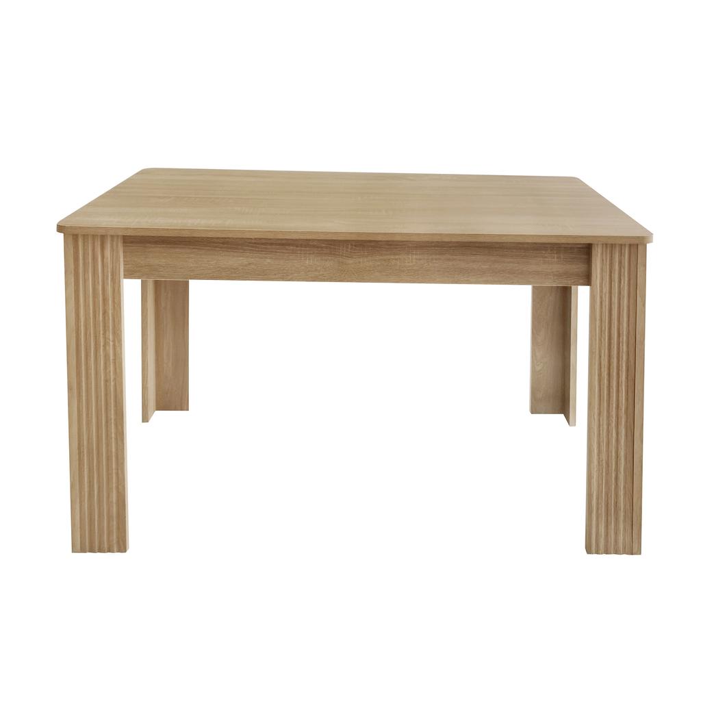 Dining Table, Table with Four Legs, Oak Wood Table, Rectangular Dining Table, Oak Color[OLD SKU:WF312300AAE]