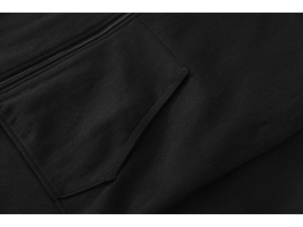 RL Ralph pánska mikina-sveter z čistej bavlny s vyšívaným logom koňa - Trendy ležérna bunda s kapucňou.