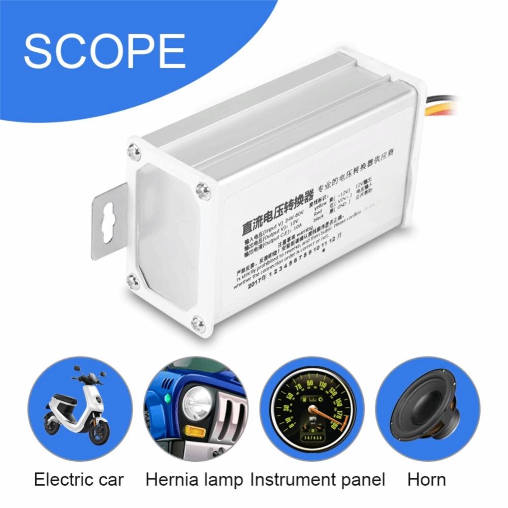 24V-60V Input DC Converter 12V Output Power Regulator Voltage Converter Electric Scooter