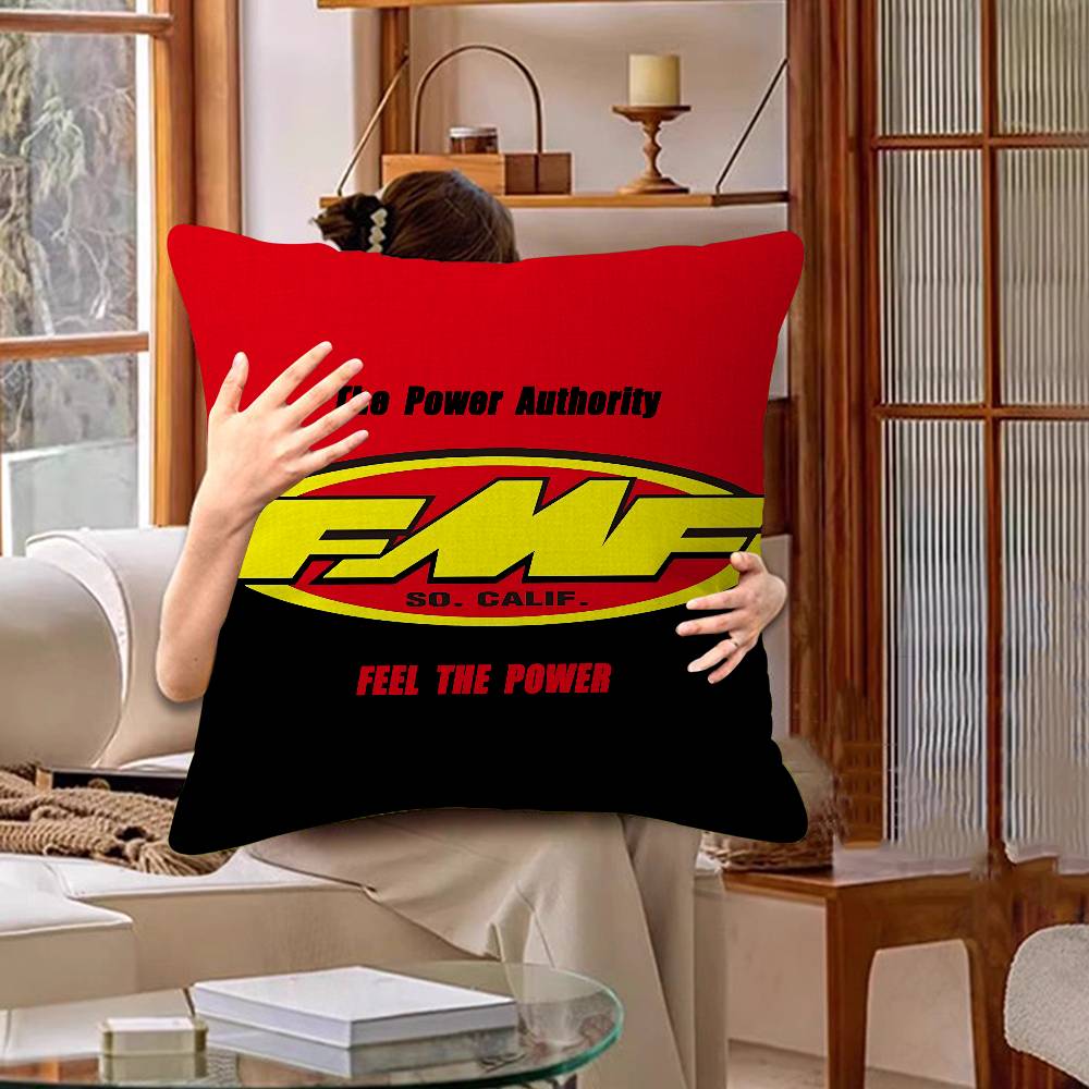 Fmf Racing Logo 45*45Cm Cushion Cover Pillow Cover Decor Pillowcase Home Pillowcase For Couch Pillow