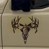 Antler Splicing Skull Decals & Bumper Creative&funny Stickers for Cartoon Fans&lover,high Quality for Car Trucks Motorcycles