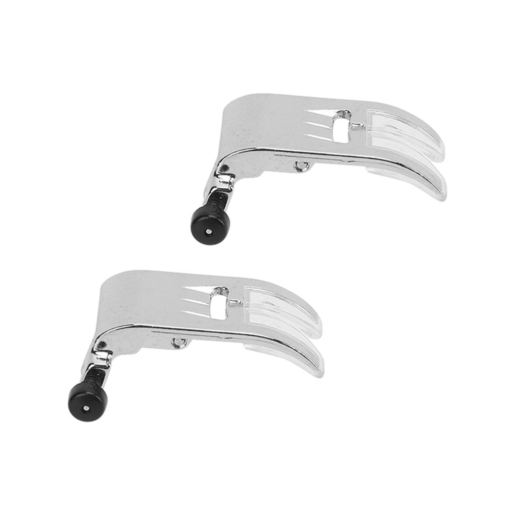 2 Stück Nähfuß Hilfs Praktisch Auswechselbar Nähmaschinenzubehör für Schneider Handwerksliebhaber