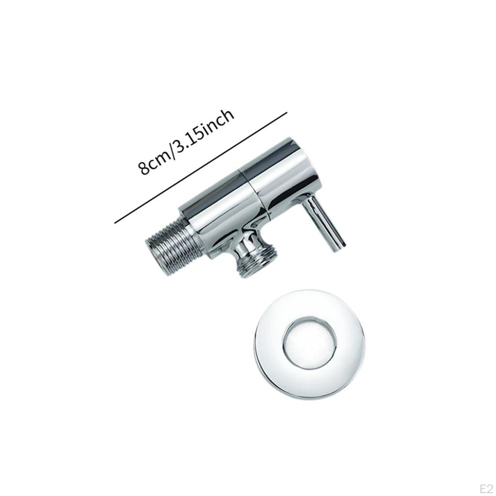 Duschkopf Absperrventil Messing Toilette Stop Flow Control verdickt