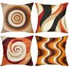 Retro Style Geometric Pattern Decorative Throw Pillows Polyester pillowcase, sofa decorative cushion cov Headboard Pillow