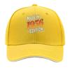 Vintage Gold Year Celebration Typogr Sandwich Baseball Cap Sun Cap Outdoor Workouts Hat