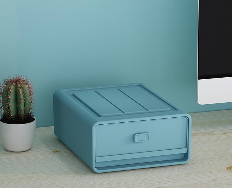 Nordic Große Kapazität Masken Lagerung Box Stapelbar Kosmetik Schmuck Desktop Organizer Schublade Fall Büro Kleinigkeiten Container Tank