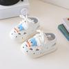 Baby Sommer Sandalen mit atmungsaktivem Synthetikleder für Kleinkinder