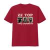 Tres Hombres ZZ Top Retro Rock Blues La Grange Jesus Just Left Chicago T Shirt Vintage Washed Stretched Homme Fashion Stylish