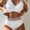 Women Sexy Bikini Set With Nylon Fabric For Beach And Pool Water Sports