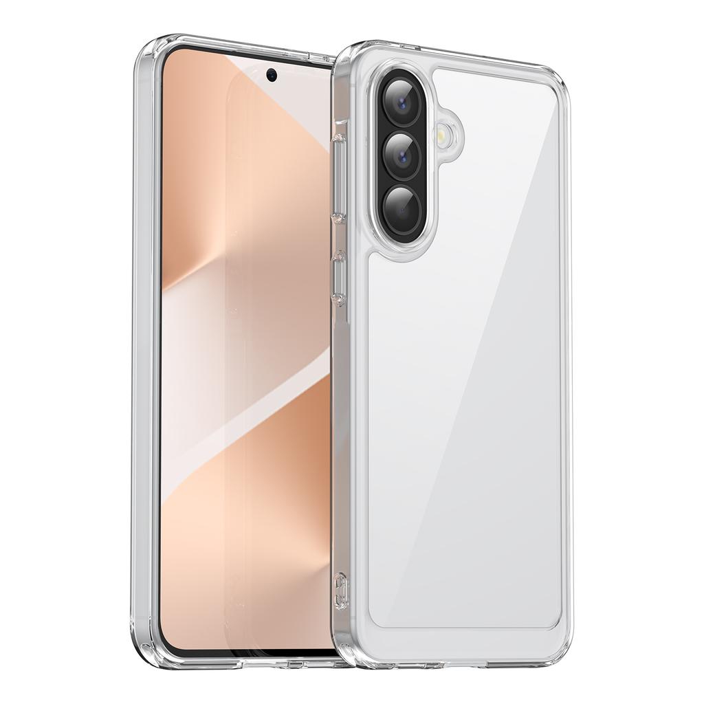 For Samsung Galaxy A57 5G Case TPU + Acrylic Protective Clear Phone Cover