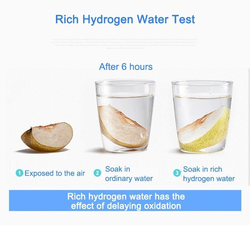 Wasserionisierer Maschine 2L Elektrische Wasserstoffreiches Wasser Wasserkocher Maschine Wasserfilter Trinken Wasserstoffwasser Generator