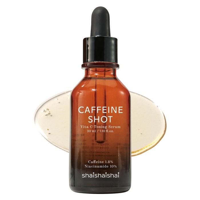 Shaishaishai Serum High-Concentration Vitamin C Caffeine Shot Toning Serum 30ml