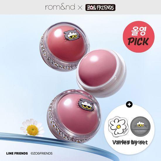 [NEW] Rom&nd X ZO& Friends Juicy R Cheek Promotion (No.8 / No.9)