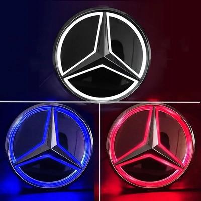 La Lampada LED con Logo Anteriore dell'Auto è Adatta per Mercedes-Benz 2008-13 Classe C W204 C 200 CGI e 06-12 GLK W204 Glk 220.