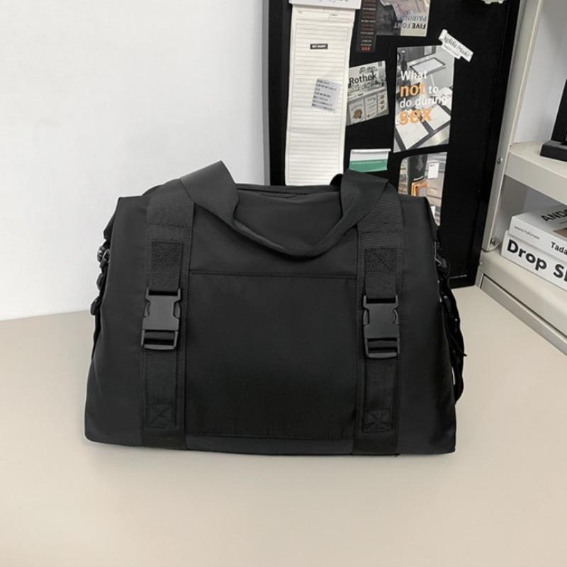 1pcs Large Capacity Outdoor Travel Casual Shoulder Bag Daily Commute Lightweight Crossbody Bag Versatile Nylon Tote