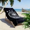 Majestic eagle emblem Print beach towel, quick drying, suitable for travel, outdoor sports, jogging, the beach and swimming, gift