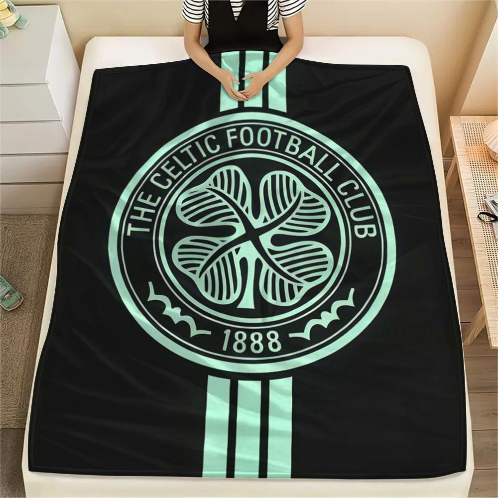 Couverture Flottante Celtic Football Club, Haute qualité Confortable pour Toutes les Saisons, Décoration Intérieure, Chaleur et Confort