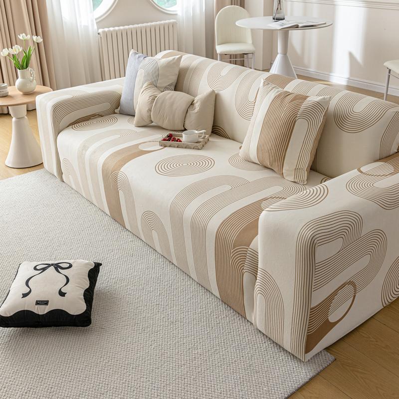 All-in-One Allzweck-Sofabezug Ganzjahres-Universal Anti-Kratzer-Katze Gerade Reihe Dreisitzer Ledersofa-Bezug Bezugsstoff