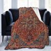 Antique Persian Style Blanket Tribal Vintage Flannel Blanket Bedroom Living Room Sofa Blanket