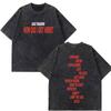 Louis Tomlinson How Did I Get Here Tour 2026 Print Vintage Washed T Shirt Men Women Hip Hop Tshirt Cotton Casual Loose Tshirs