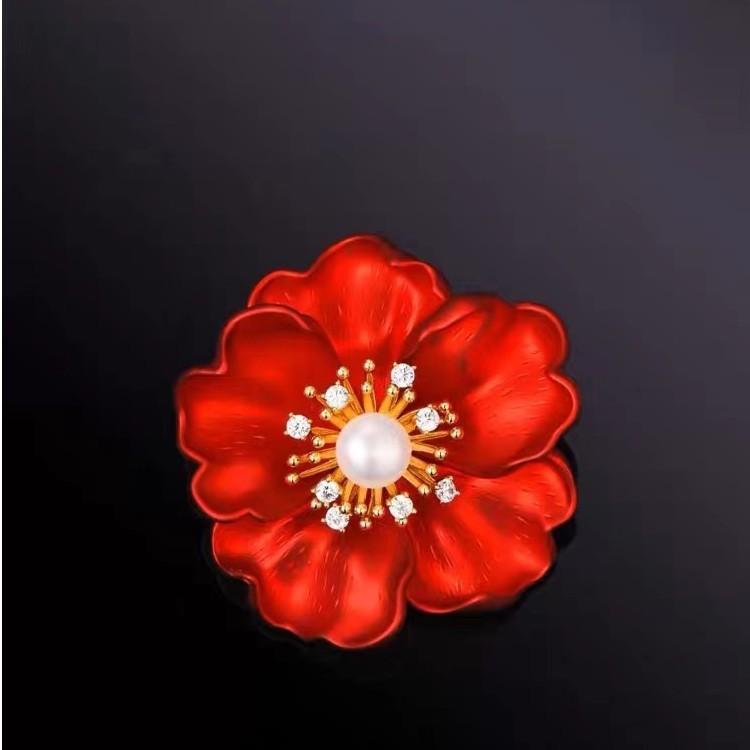 

03 Премиум-легкая роскошная микро-инкрустированная циркониевая брошь-бант из супер-флеш-бусины в стиле ретро